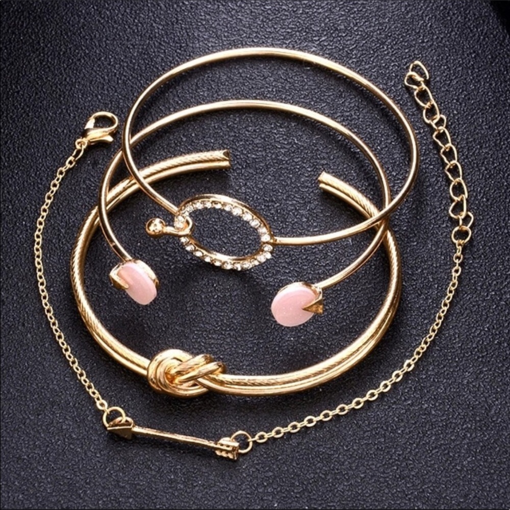 Host Pick GORGEOUS set of 4 bracelets. - Picture 4 of 5